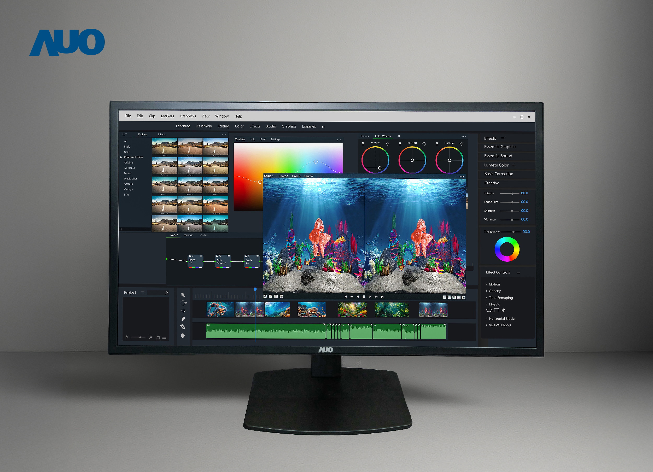 世界杯官网线上平台开发32吋2D/3D专业桌上型显示器，拥有8K4K超高分辨率，并以低串扰算法优化3D显示效果，搭载自动眼球追踪功能，能实时调整3D图像，进行实时2D与3D无缝共存窗口，提供图像设计工作者突破二维接口的崭新工作氛围与效率